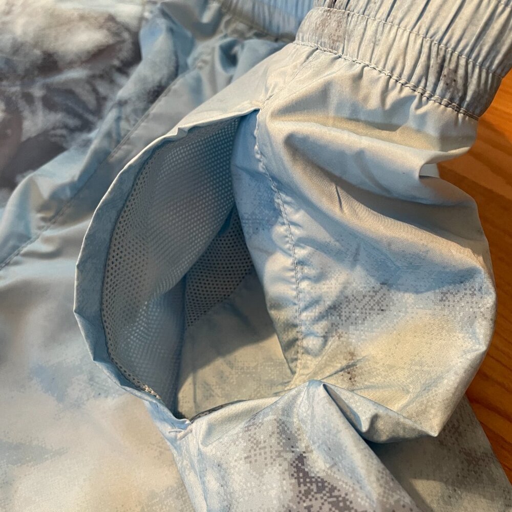 FIRM$. L NORTH FACE Hydrenaline 2000 Lounge Pants Taffeta Tie Dye Blue Women's - Picture 7 of 13